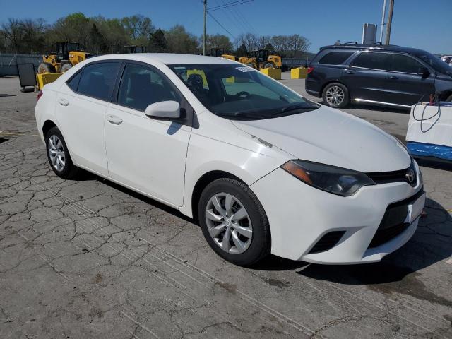  TOYOTA COROLLA 2014 White