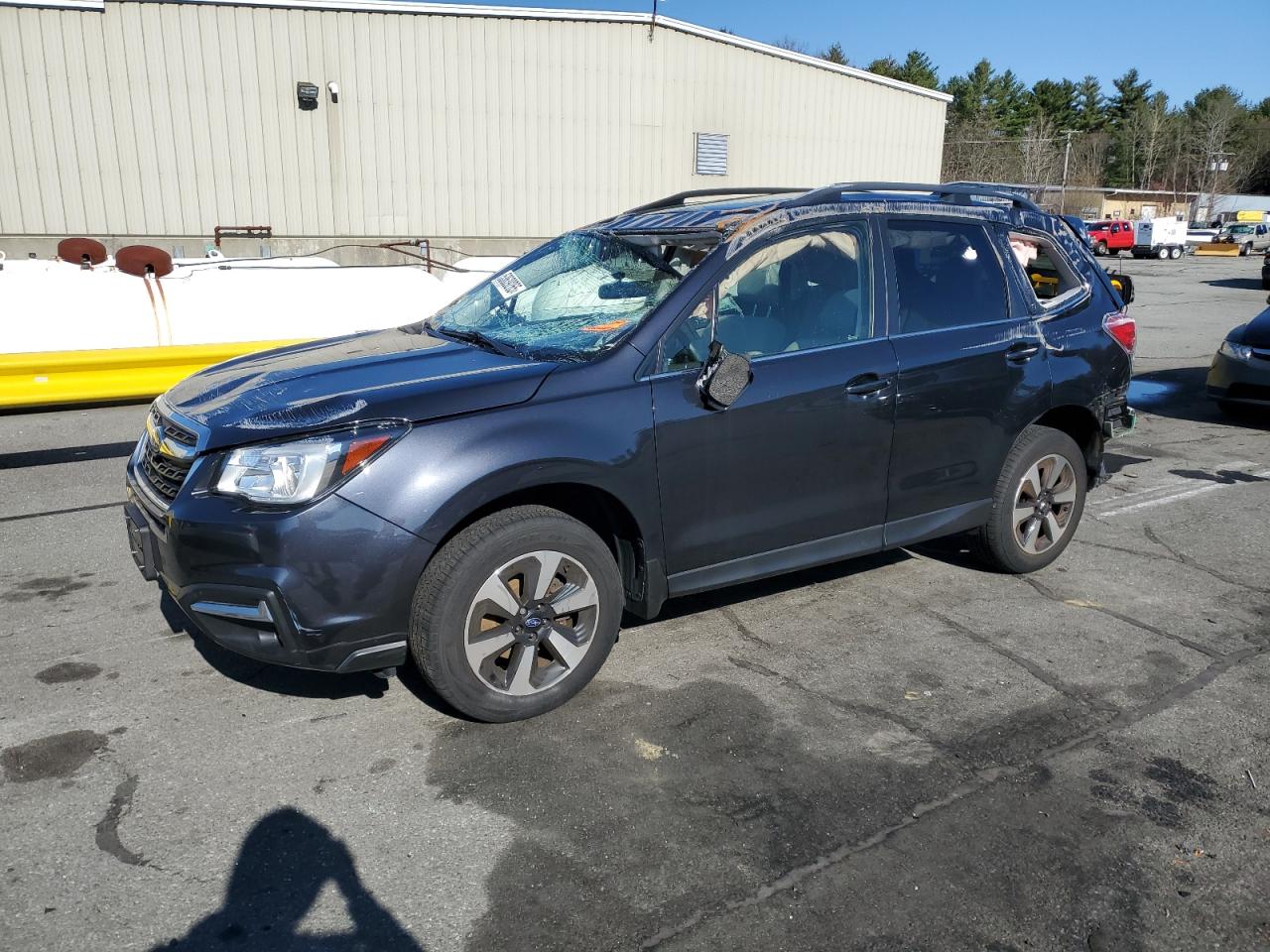 2018 Subaru Forester 2.5I Limited იყიდება Exeter-ში, RI - Rollover