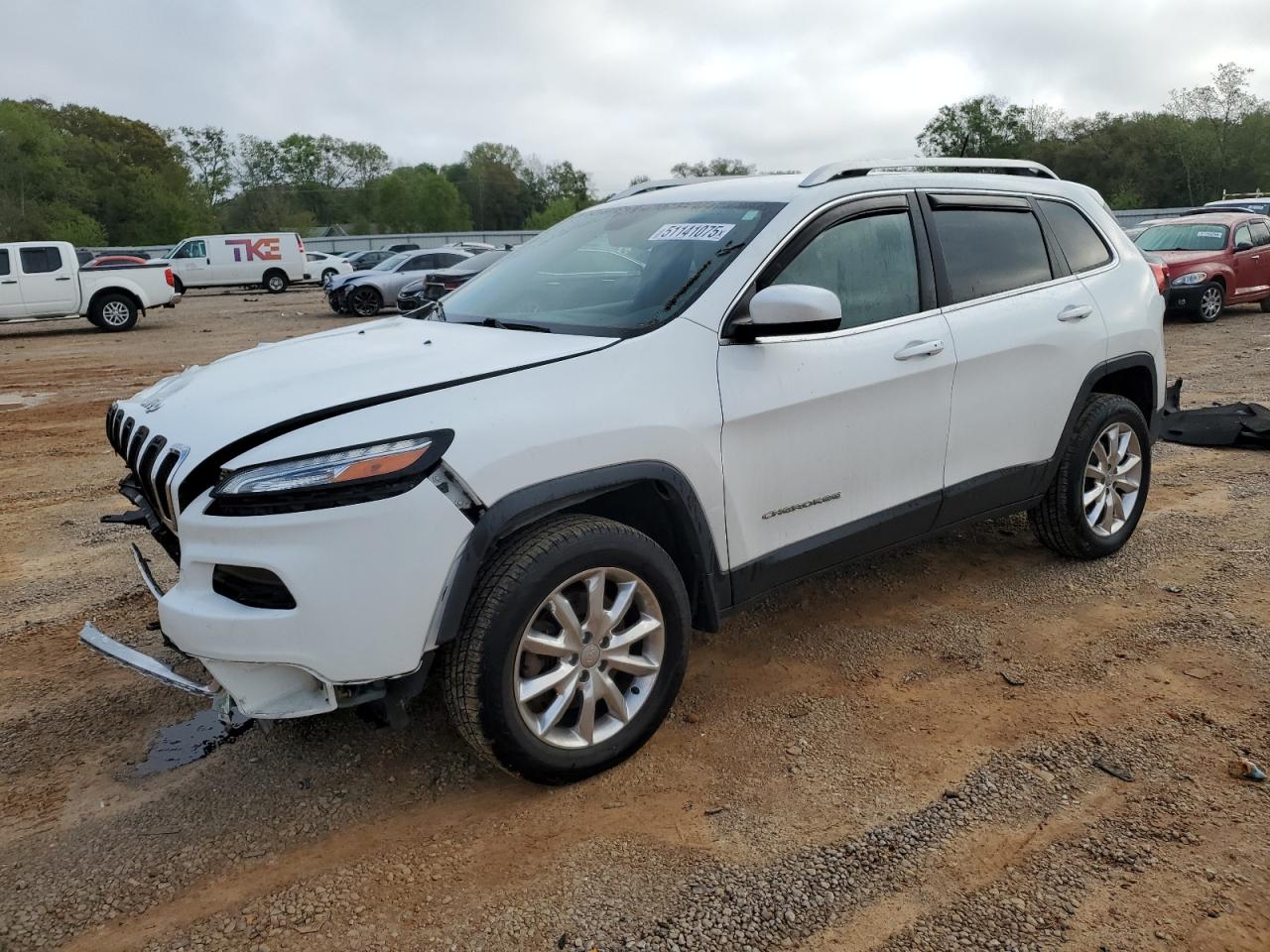 2015 Jeep Cherokee Limited en Venta en Theodore, AL - Front End