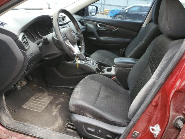  NISSAN ROGUE 2018 Красный