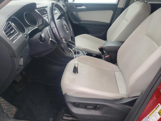  VOLKSWAGEN TIGUAN 2018 Burgundy
