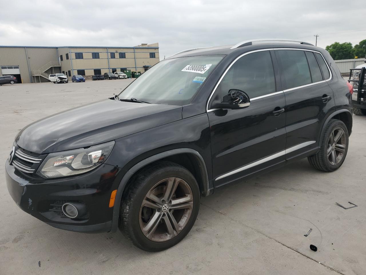 2017 Volkswagen Tiguan Sport იყიდება Wilmer-ში, TX - Minor Dent/Scratches