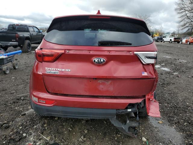  KIA SPORTAGE 2018 Бордовый