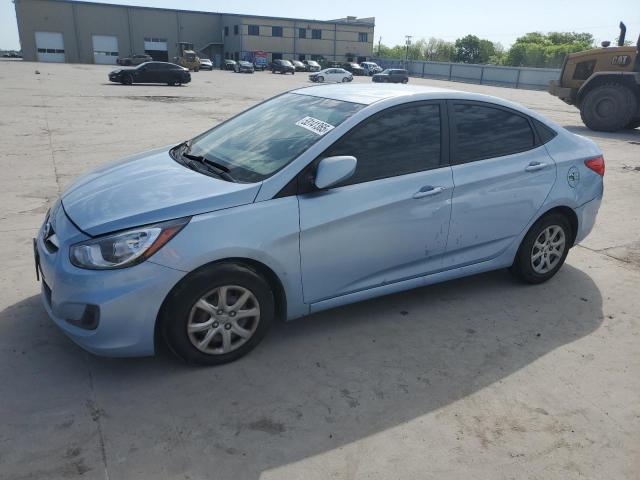 Sedans HYUNDAI ACCENT 2014 Granatowy