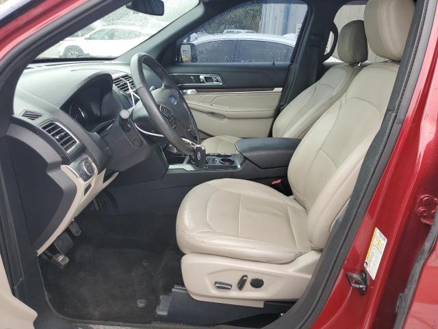  FORD EXPLORER 2018 Красный