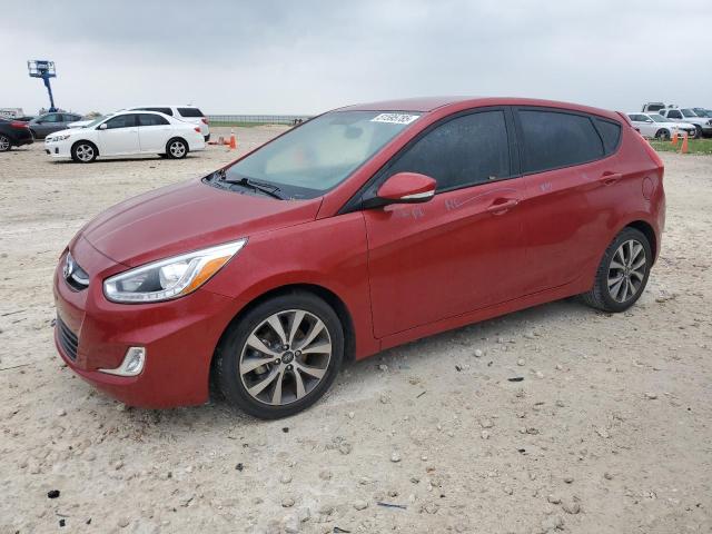  HYUNDAI ACCENT 2017 Red
