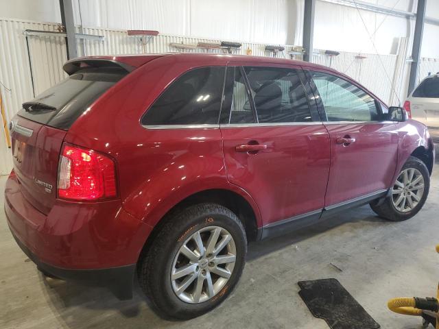  FORD EDGE 2014 Czerwony