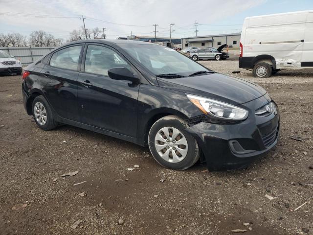  HYUNDAI ACCENT 2016 Чорний