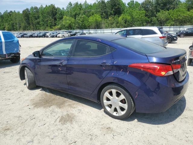  HYUNDAI ELANTRA 2012 Blue