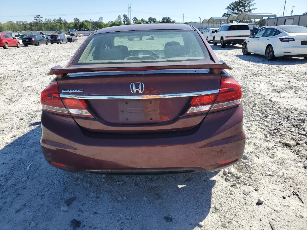 2013 Honda Civic Ex VIN: 19XFB2F83DE010788 Lot: 53432975