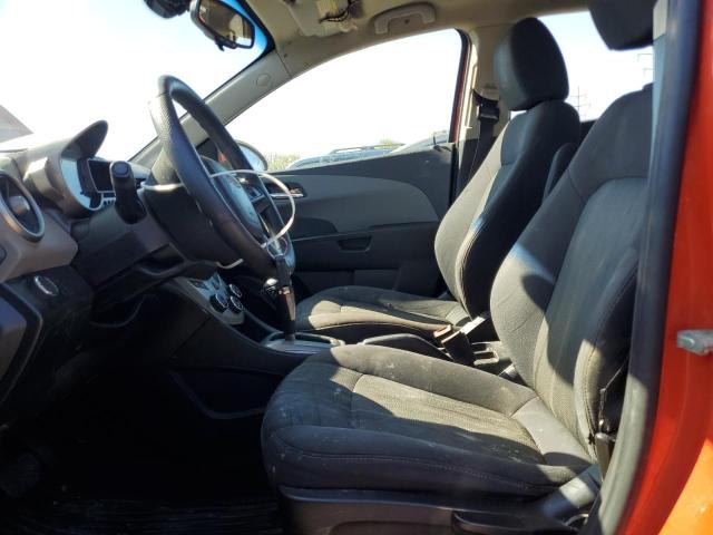  CHEVROLET SONIC 2013 Orange