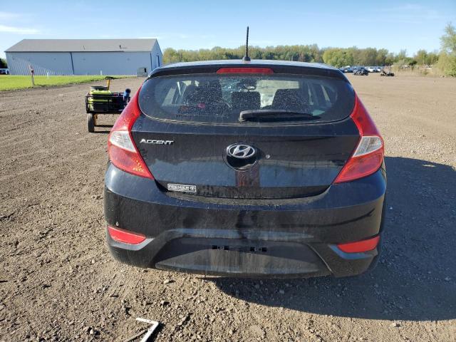Hatchbacks HYUNDAI ACCENT 2013 Czarny