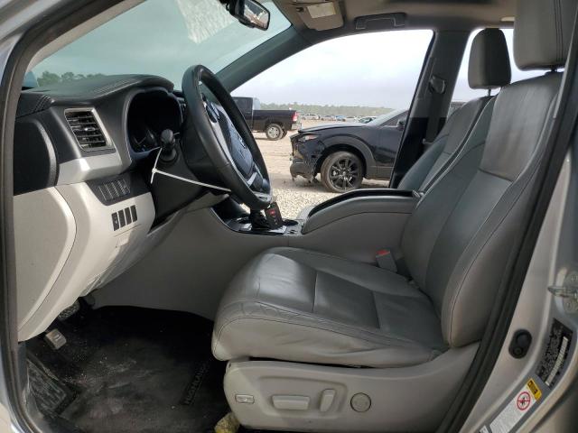  TOYOTA HIGHLANDER 2014 Silver