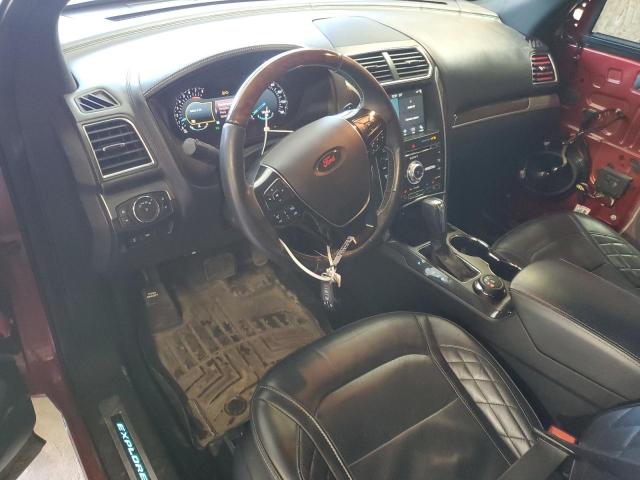  FORD EXPLORER 2017 Czerwony