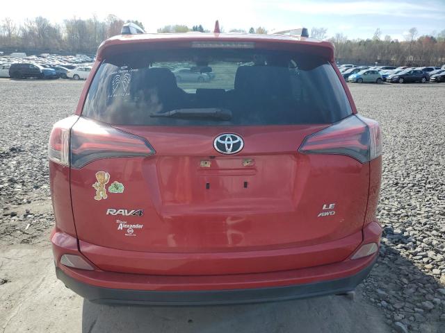  TOYOTA RAV4 2017 Czerwony