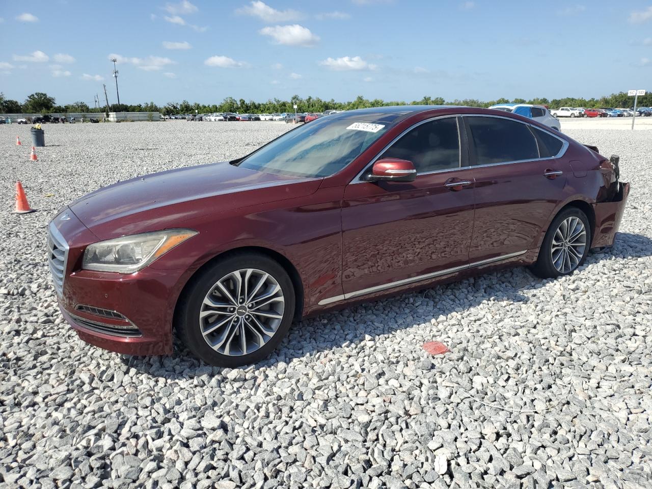 2015 Hyundai Genesis 3.8L VIN: KMHGN4JE1FU103040 Lot: 55215775