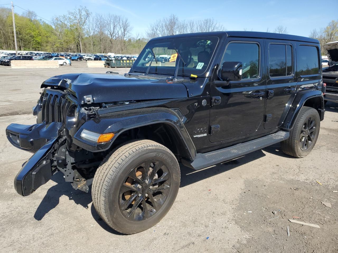 2022 Jeep Wrangler Unlimited Sahara for Sale in Marlboro, NY - Front End