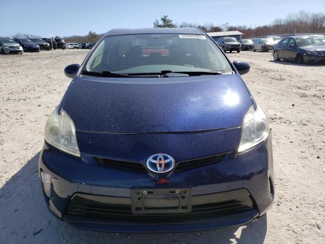  TOYOTA PRIUS 2014 Blue