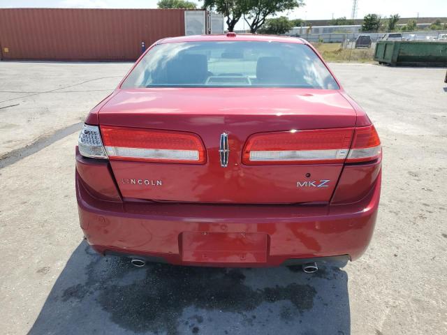  LINCOLN MKZ 2012 Czerwony