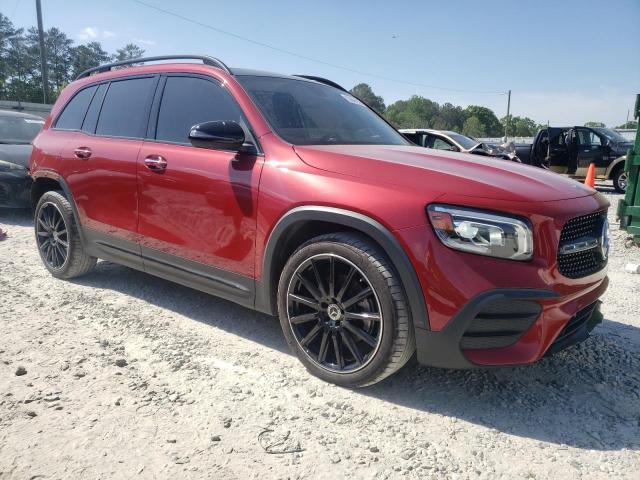  MERCEDES-BENZ GLB-CLASS 2021 Czerwony