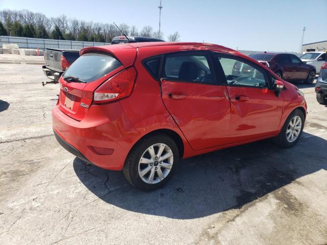  FORD FIESTA 2013 Червоний