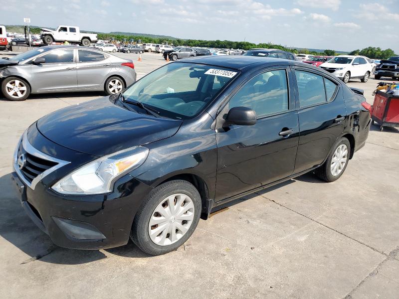  NISSAN VERSA 2015 Черный