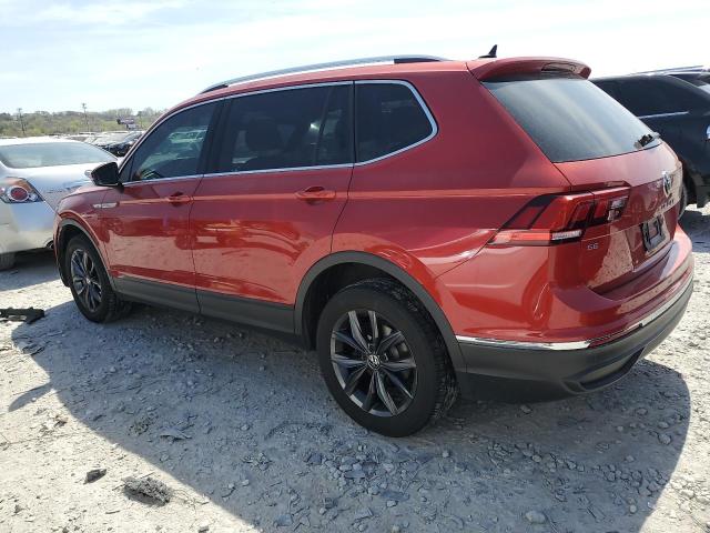  VOLKSWAGEN TIGUAN 2022 Czerwony
