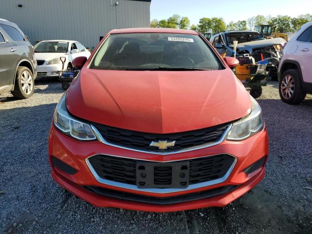 Sedans CHEVROLET CRUZE 2017 Czerwony
