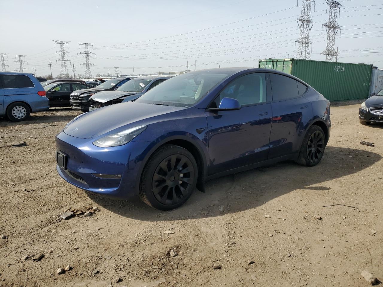 2023 Tesla Model Y zu verkaufen in Elgin, IL - Side