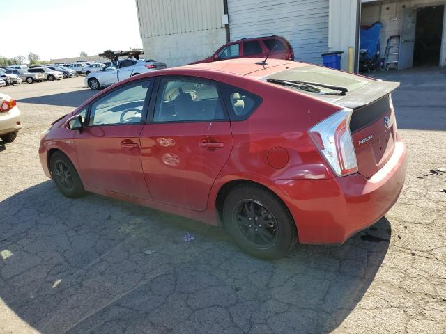 Hatchbacks TOYOTA PRIUS 2013 Red