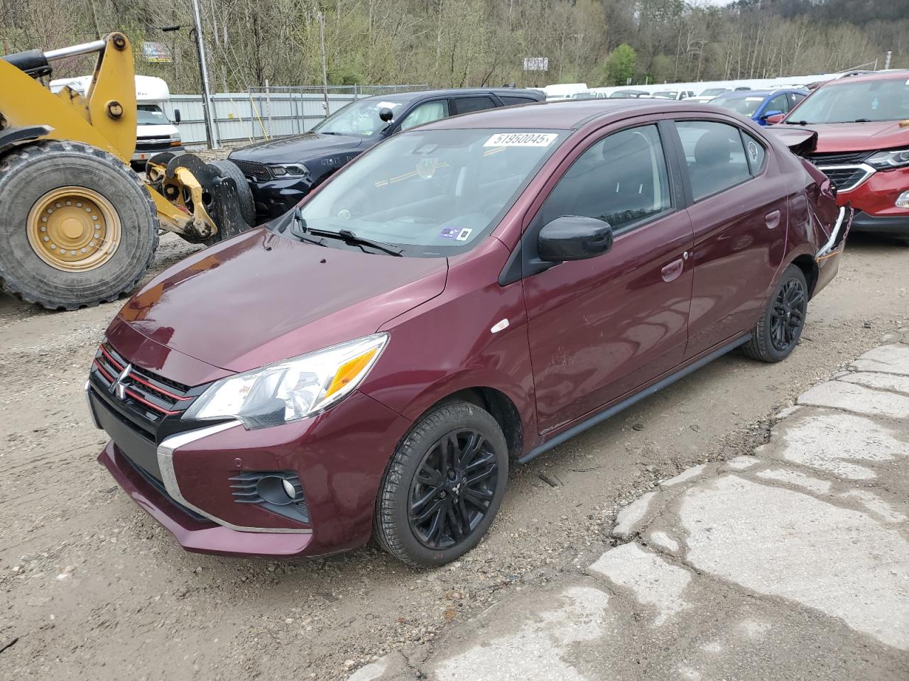 2022 Mitsubishi Mirage G4 Es na sprzedaż w Hurricane, WV - Rear End