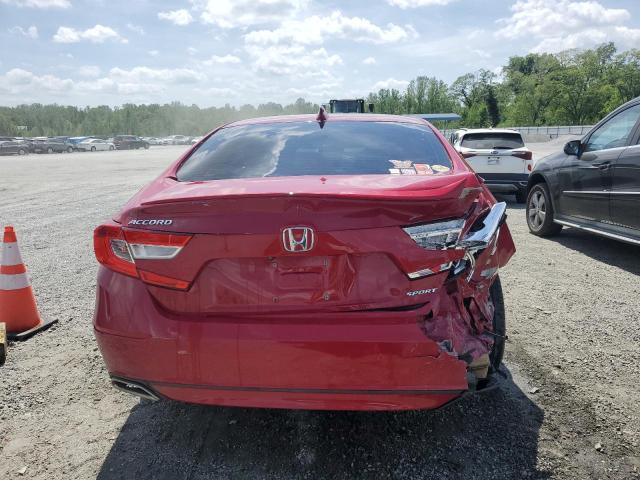  HONDA ACCORD 2018 Червоний