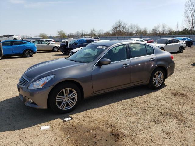 2012 INFINITI G37  à vendre chez Copart ON - LONDON