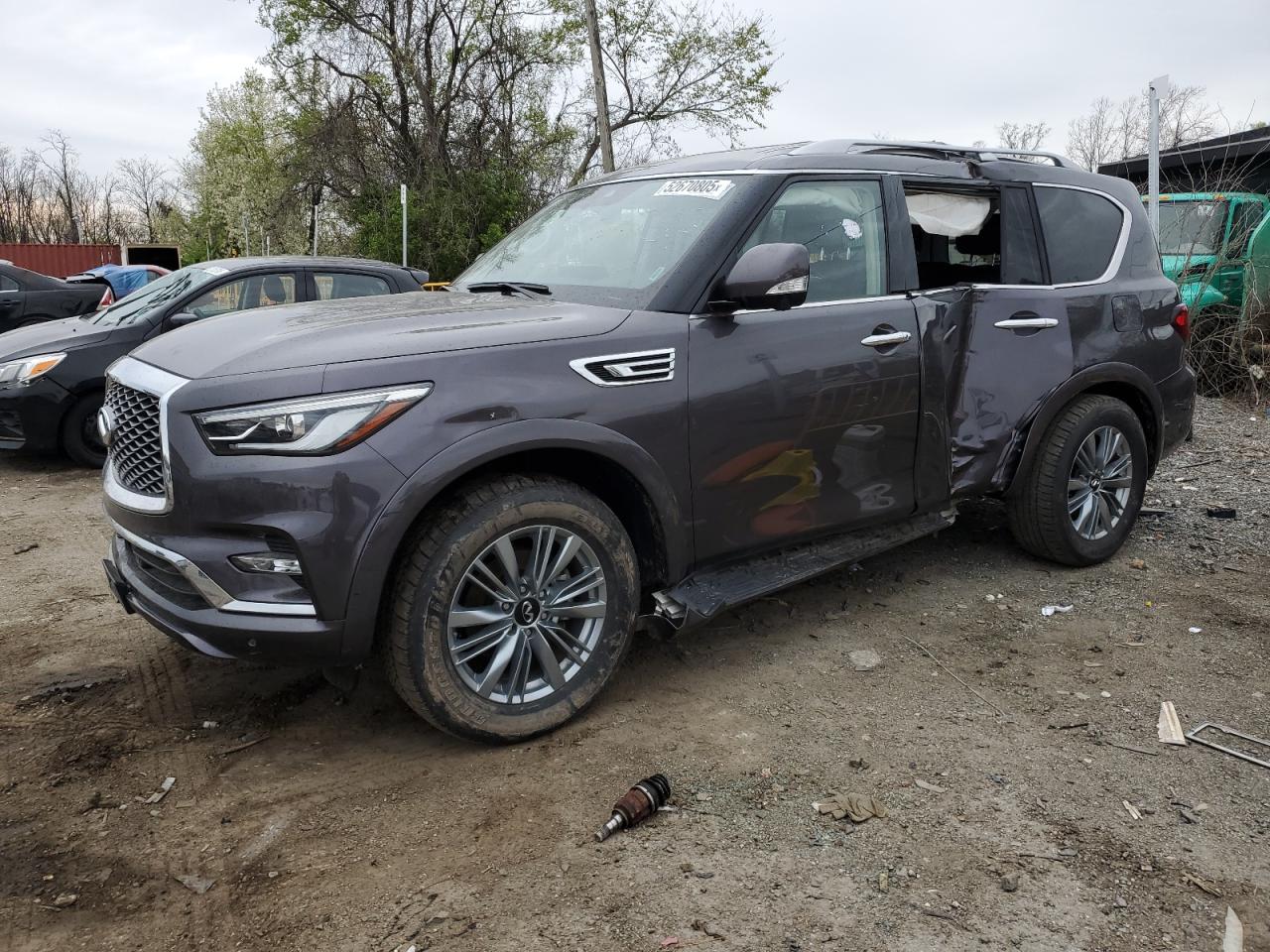 2024 Infiniti Qx80 Luxe for Sale in Baltimore, MD - Side