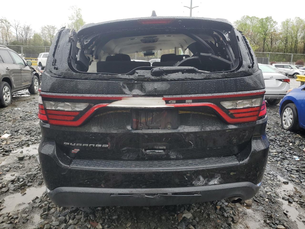 2018 Dodge Durango Sxt VIN: 1C4RDJAG9JC346481 Lot: 52132595