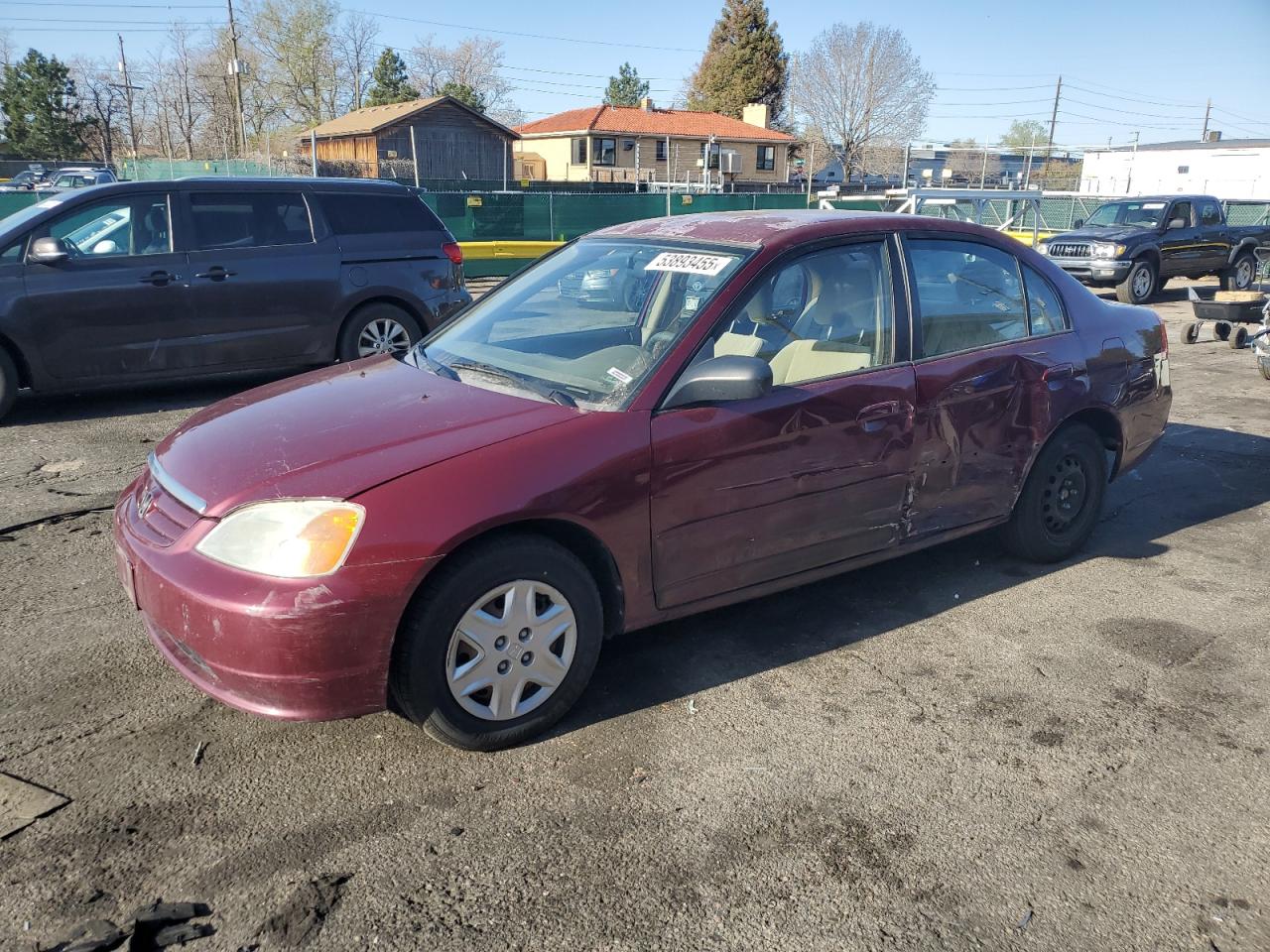 2003 Honda Civic Lx for Sale in Denver, CO - Side