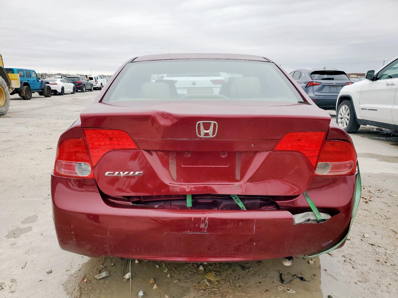 2007 Honda Civic Lx VIN: 1HGFA16587L109543 Lot: 63291865