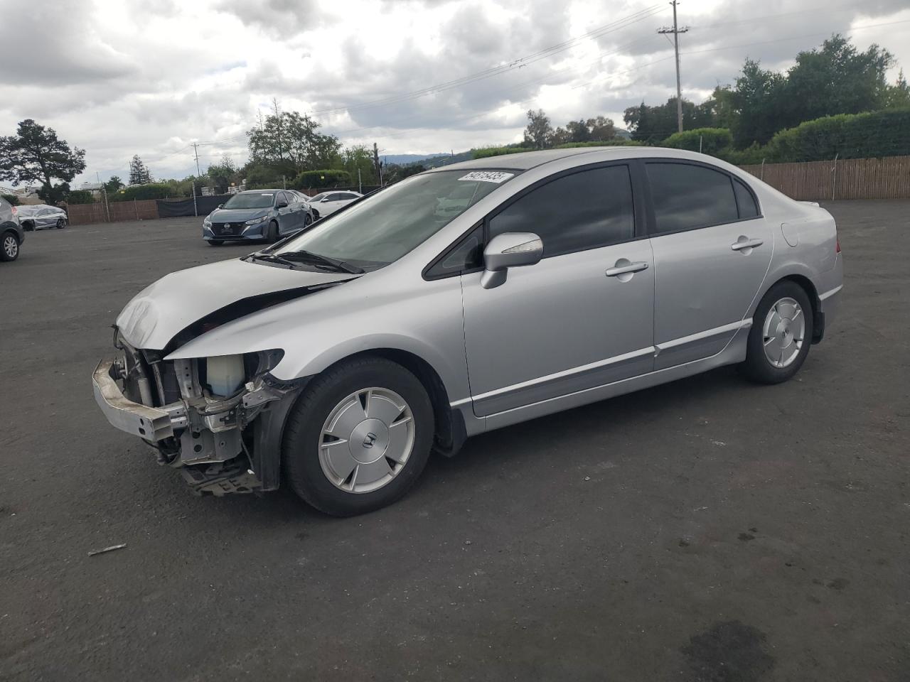 2008 Honda Civic Hybrid იყიდება San Martin-ში, CA - Front End
