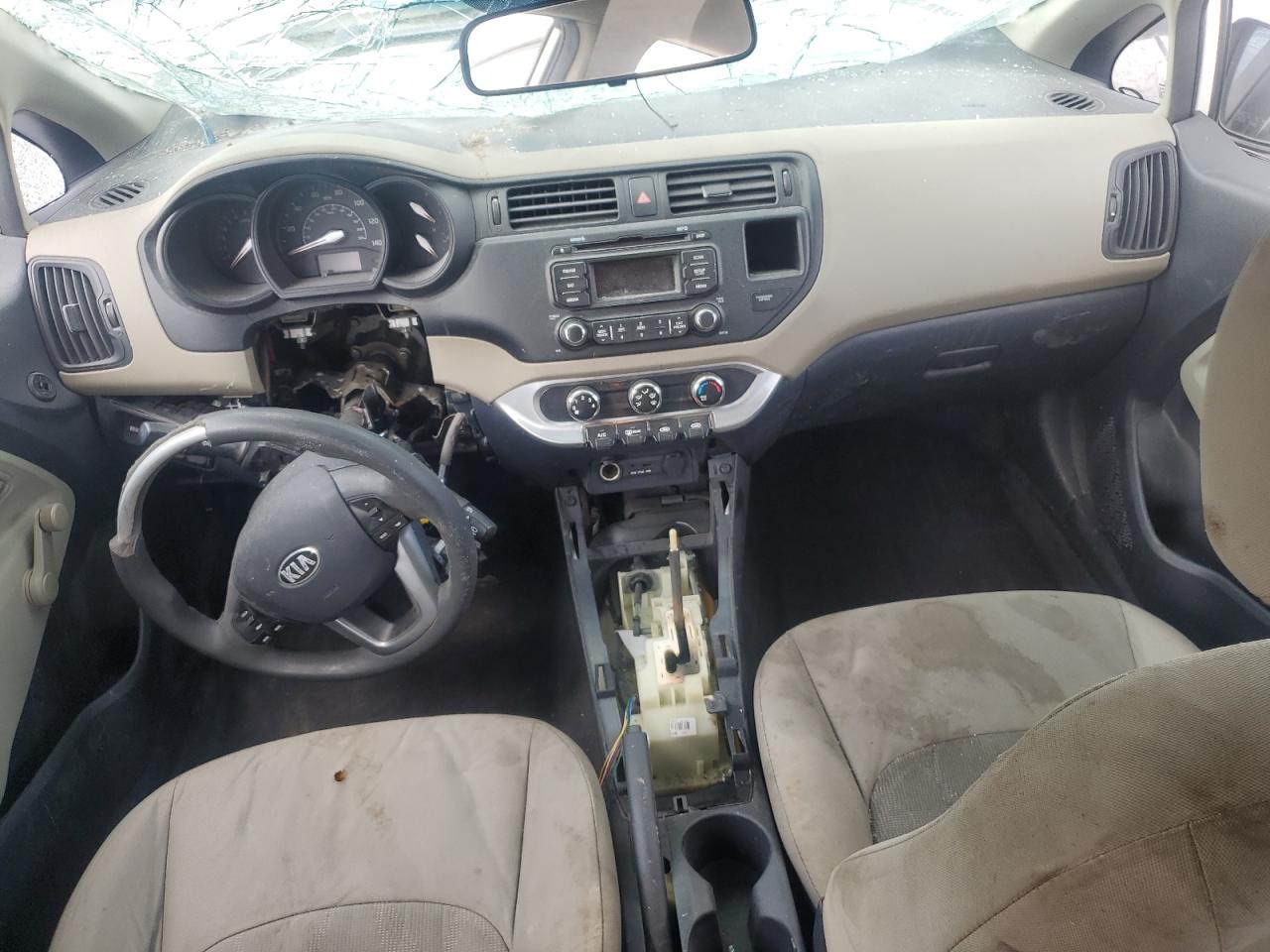 2015 Kia Rio Lx VIN: KNADM4A38F6451380 Lot: 55051485