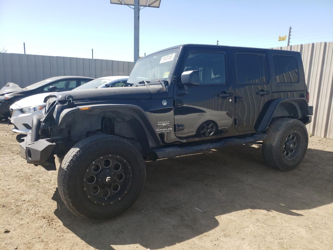 2009 Jeep Wrangler Unlimited Sahara de vânzare în San Martin, CA - Front End