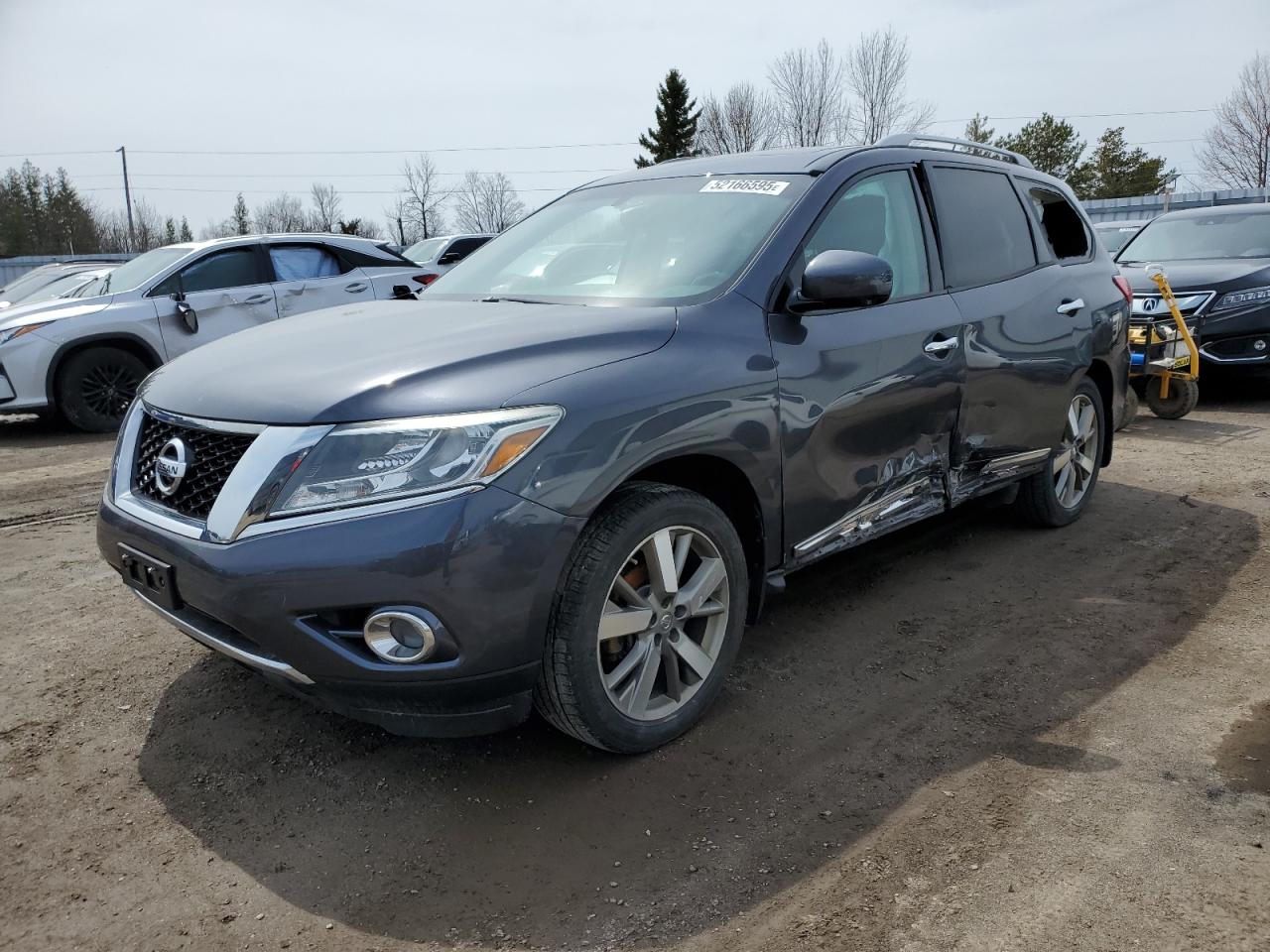 2014 Nissan Pathfinder S en Venta en Bowmanville, ON - Side