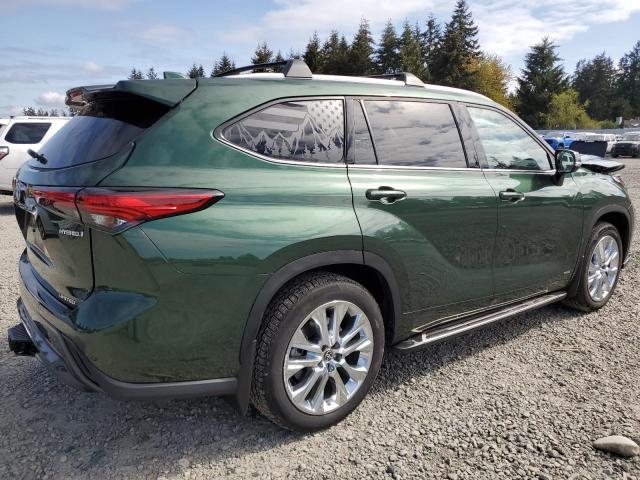  TOYOTA HIGHLANDER 2023 Zielony