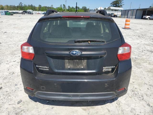  SUBARU IMPREZA 2012 Черный