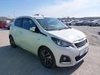 2016 PEUGEOT 108 ALLURE for sale at Copart SANDWICH