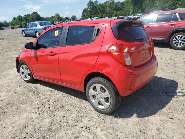  CHEVROLET SPARK 2019 Czerwony