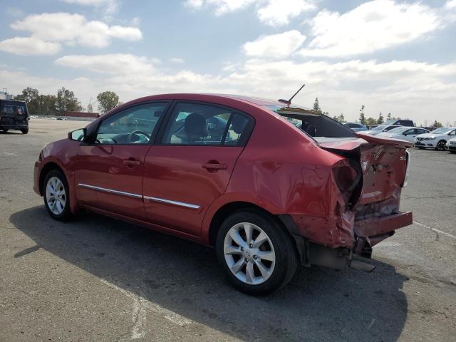  NISSAN SENTRA 2012 Красный