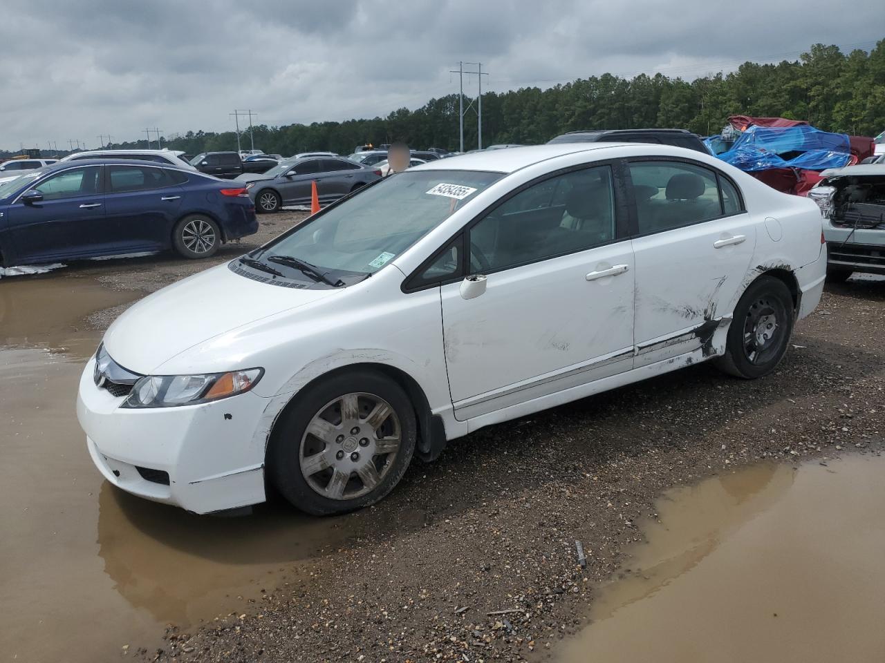 2011 Honda Civic Lx იყიდება Greenwell Springs-ში, LA - Side