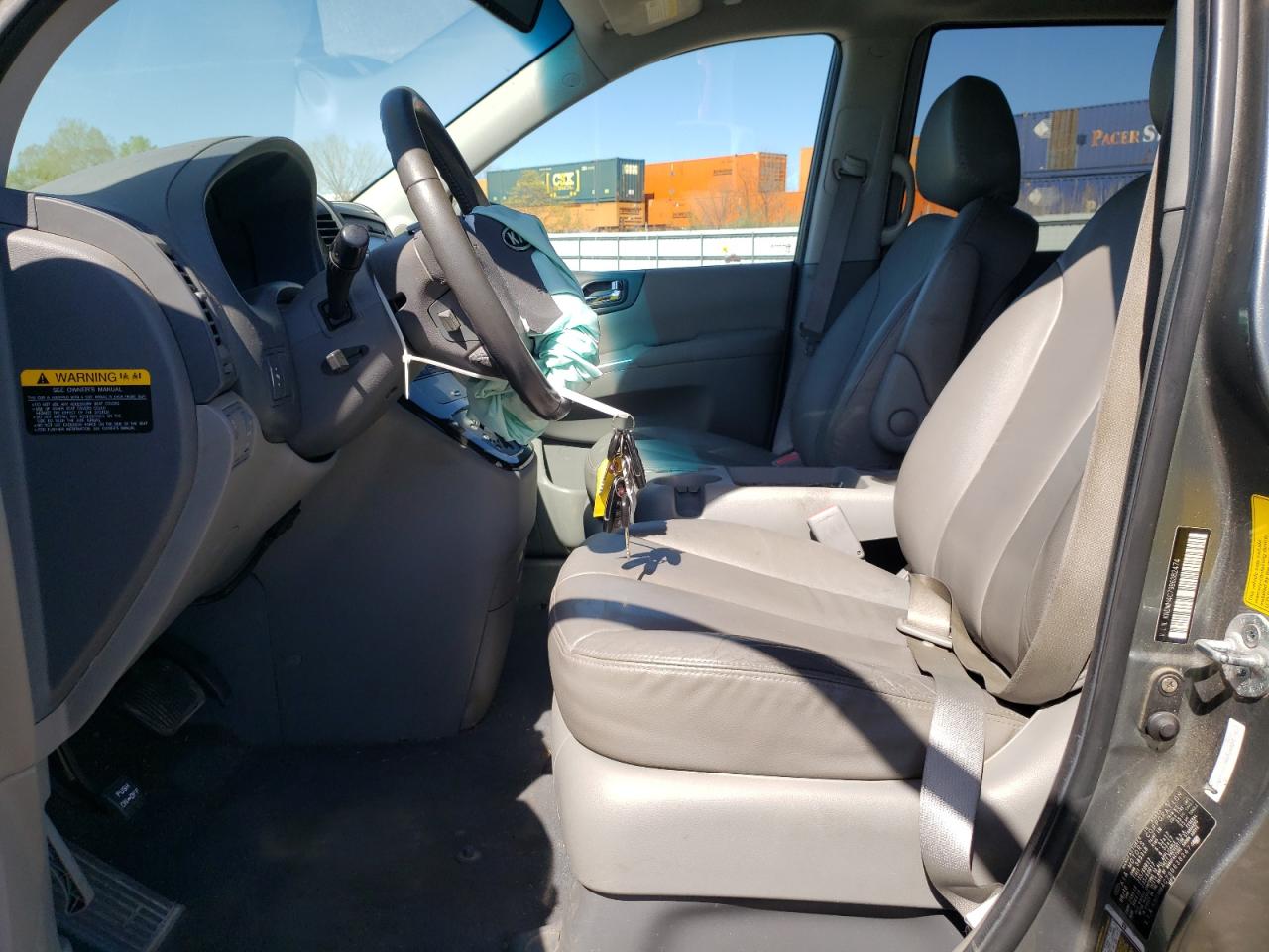 2011 Kia Sedona Ex VIN: KNDMH4C79B6382474 Lot: 55124595