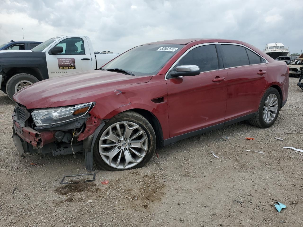 2015 Ford Taurus Limited للبيع في Houston، TX - Front End