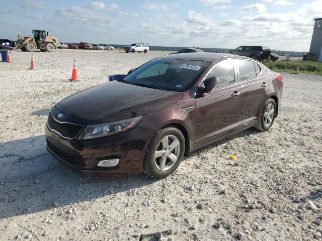 Sedans KIA OPTIMA 2015 Maroon